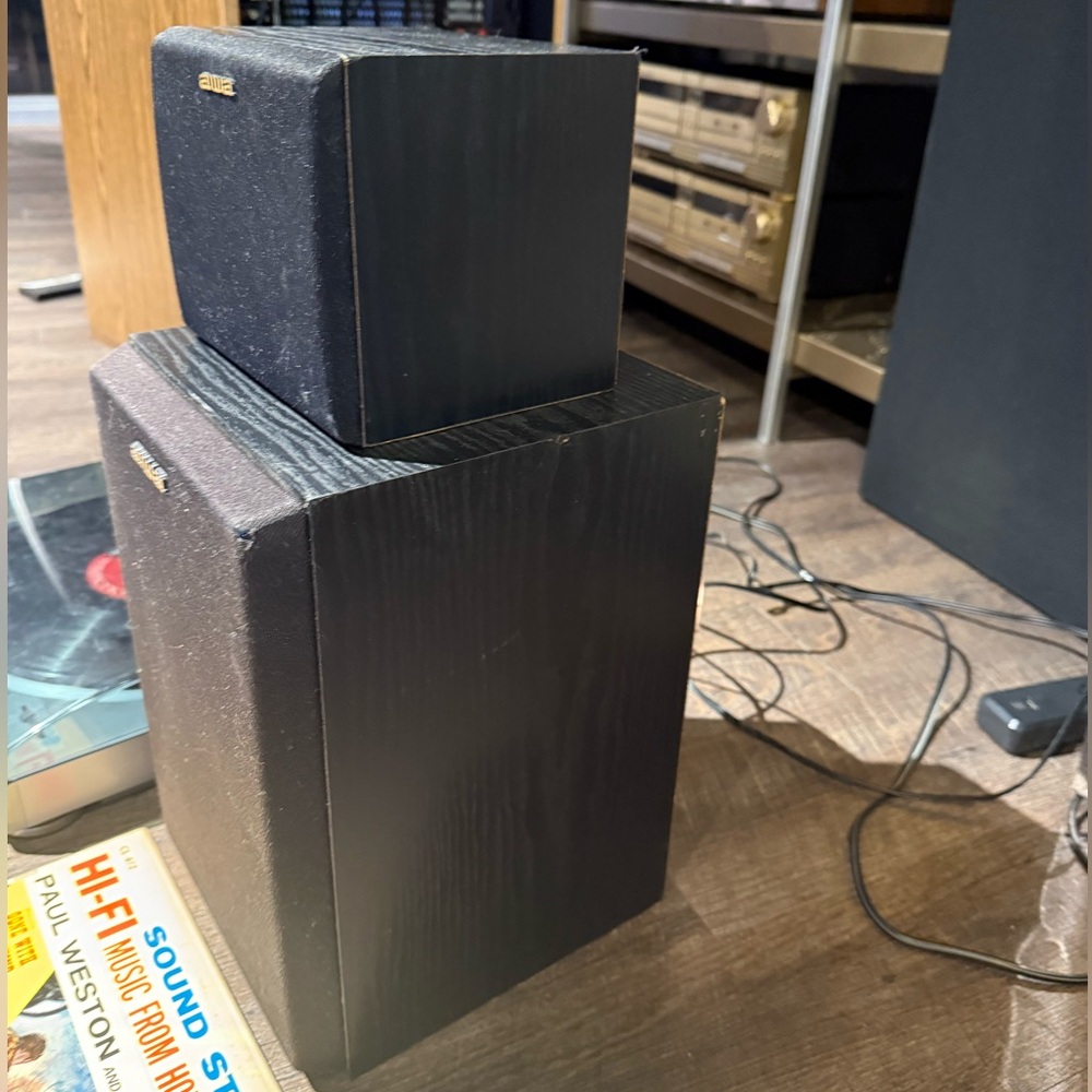 AIWA Hi-Fi Stereo Bundle PX-E850U Turntable SX-AV1200 & SX-R1200 Speakers TESTED - Picture 3 of 7